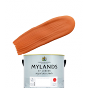 Английская краска Mylands, цвет Coral orange 277