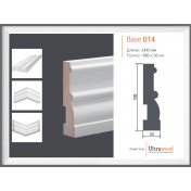 ЛДФ плинтус Ultrawood Base 014