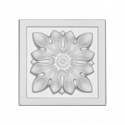 Дверной декор ЕВРОПЛАСТ квадрат 1.54.017