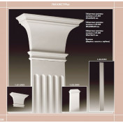 Пилястры ЕВРОПЛАСТ Капитель1.21.003