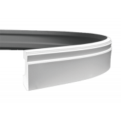 Плинтус гибкий ЕВРОПЛАСТ 1.53.101