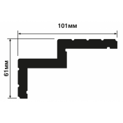 Карниз из фитополимера A101