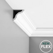 Гибкий карниз из полиуретана CX106F