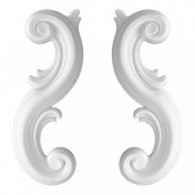 Волюта из полимерного гипса 02102BR