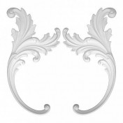 Волюта из полимерного гипса 02105BR