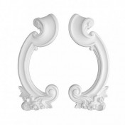 Волюта из полимерного гипса 02109BR