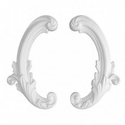 Волюта из полимерного гипса 02110BR