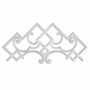 Угловой элемент из полимерного гипса 03010CN