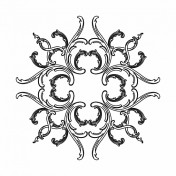 Готовый комплект - розетка RoDecor 87008RC