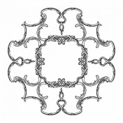 Готовый комплект - розетка RoDecor 87013RC