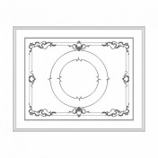 Готовый комплект - потолок RoDecor 88101RC