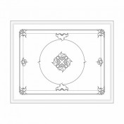 Готовый комплект - потолок RoDecor 88102RC