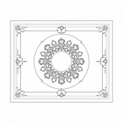 Готовый комплект - потолок RoDecor 88303RC