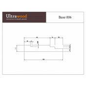 Плинтус Ultrawood BASE006-244: элегантное дополнение интерьера