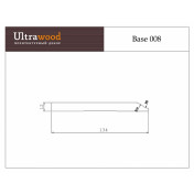 Плинтус Ultrawood BASE008-244: изысканный декор для интерьера