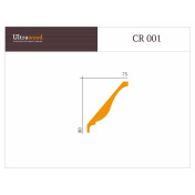 Карниз Ultrawood CR001-244: изысканный декор вашего интерьера