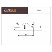 Молдинг Ultrawood U021-244: изысканное дополнение интерьера