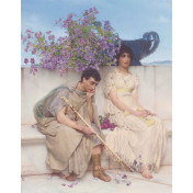 Панно Affresco, коллекция Фрески и фотообои, артикул An eloquent silence by Lawrence Alma Tadema