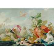 Панно Affresco, коллекция Фрески и фотообои, артикул Eustache Le Sueur Marine Gods Paying Homage to Love