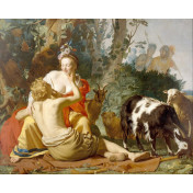 Панно Affresco, коллекция Фрески и фотообои, артикул Gerard van Honthorst Granida and Daifilo