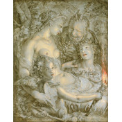 Панно Affresco, коллекция Фрески и фотообои, артикул Hendrick Goltzius Sine Cerere et Libero friget Venus