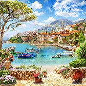 Панно Affresco, коллекция Illusion, артикул AG237