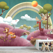 Панно Affresco, коллекция Сказки Affresco, артикул DR600-COL1: премиальные дизайнерские обои для стильного интерьера