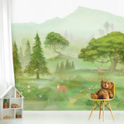 Панно Affresco, коллекция Сказки Affresco, артикул ID615-COL1: премиальные дизайнерские обои для стильного интерьера