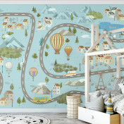 Панно Affresco, коллекция Сказки Affresco, артикул ID625-COL3: премиальные дизайнерские обои для стильного интерьера