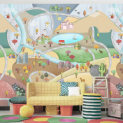 Панно Affresco, коллекция Сказки Affresco, артикул ID636-COL1: премиальные дизайнерские обои для стильного интерьера