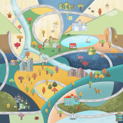 Панно Affresco, коллекция Сказки Affresco, артикул ID636-COL4