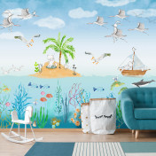 Панно Affresco, коллекция Сказки Affresco, артикул NL671-COL1: премиальные дизайнерские обои для стильного интерьера