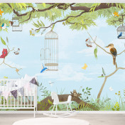 Панно Affresco, коллекция Сказки Affresco, артикул OF630-COL1: премиальные дизайнерские обои для стильного интерьера