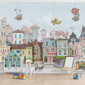 Панно Affresco, коллекция Сказки Affresco, артикул SN613-COL1: премиальные дизайнерские обои для стильного интерьера