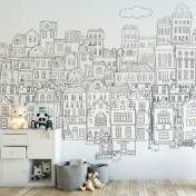 Панно Affresco, коллекция Сказки Affresco, артикул ZK605-COL1: премиальные дизайнерские обои для стильного интерьера