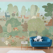 Панно Affresco, коллекция Сказки Affresco, артикул ZK633-COL1: премиальные дизайнерские обои для стильного интерьера