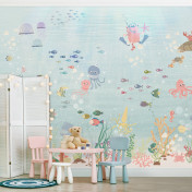 Панно Affresco, коллекция Сказки Affresco, артикул ZK639-COL1: премиальные дизайнерские обои для стильного интерьера