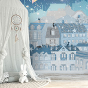 Панно Affresco, коллекция Сказки Affresco, артикул ZK692-COL1: премиальные дизайнерские обои для стильного интерьера