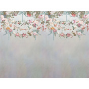 Панно Affresco, коллекция Цветариум, артикул Flowers On Ribbon Color 2