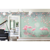 Панно Affresco, коллекция Vesna, артикул AB134-COL4: премиальные дизайнерские обои для стильного интерьера