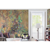 Панно Affresco, коллекция Vesna, артикул AB140-COL4: премиальные дизайнерские обои для стильного интерьера