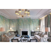 Панно Affresco, коллекция Vesna, артикул AB141-COL4: премиальные дизайнерские обои для стильного интерьера