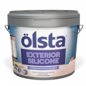Силиконовая фасадная краска Olsta