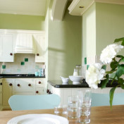 Превосходство Цвета: Погружение в Кухонную Зелень с Английской Краской Little Greene, Цвет 85