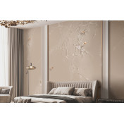 Панно Applico, коллекция Barelief Line, артикул B0074-GL2: премиальные дизайнерские обои для стильного интерьера