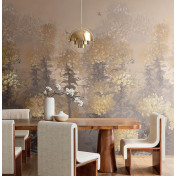 Панно Applico, коллекция Five, артикул 0064-Br1: премиальные дизайнерские обои для стильного интерьера