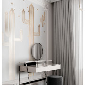 Панно Applico, коллекция Four, артикул VR.0049-Br2: премиальные дизайнерские обои для стильного интерьера