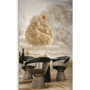 Панно Applico, коллекция Three, артикул 0031-Br1: премиальные дизайнерские обои для стильного интерьера