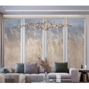 Панно Applico, коллекция Three, артикул 0037-S1: премиальные дизайнерские обои для стильного интерьера