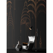 Панно Applico, коллекция TWO, артикул VR.0023-Br1: премиальные дизайнерские обои для стильного интерьера